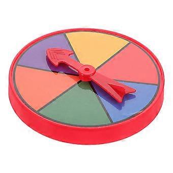 Kids Play Round Plastic Spinning Wheel Game Accessory