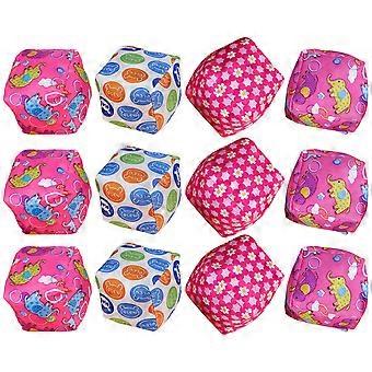 Brinquedo divertido de sacos de areia para crianças, conjunto com 12 peças sortidas.