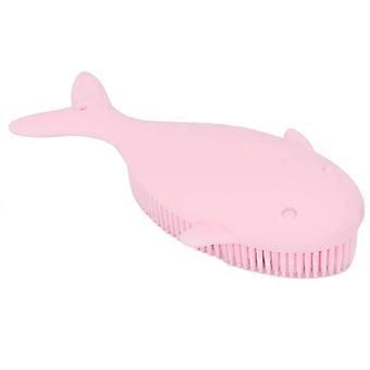 Silicone Body Scrubber, Soft Exfoliating Body Brush, Bath Scrubber Silicone Exfoliating Soft Hair Spa Massage Shampoo Shower Brush Shower Bath Loofah 