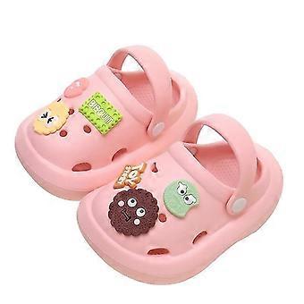 Children's Slippers Cute Summer Cookies Baby Anti-skid Sandals