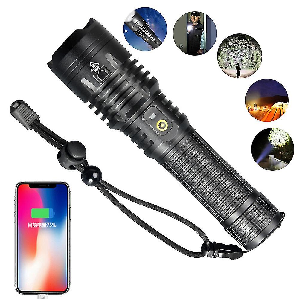 Strong Light Flashlight Portable Flashlight Handheld Flashlight Outdoo