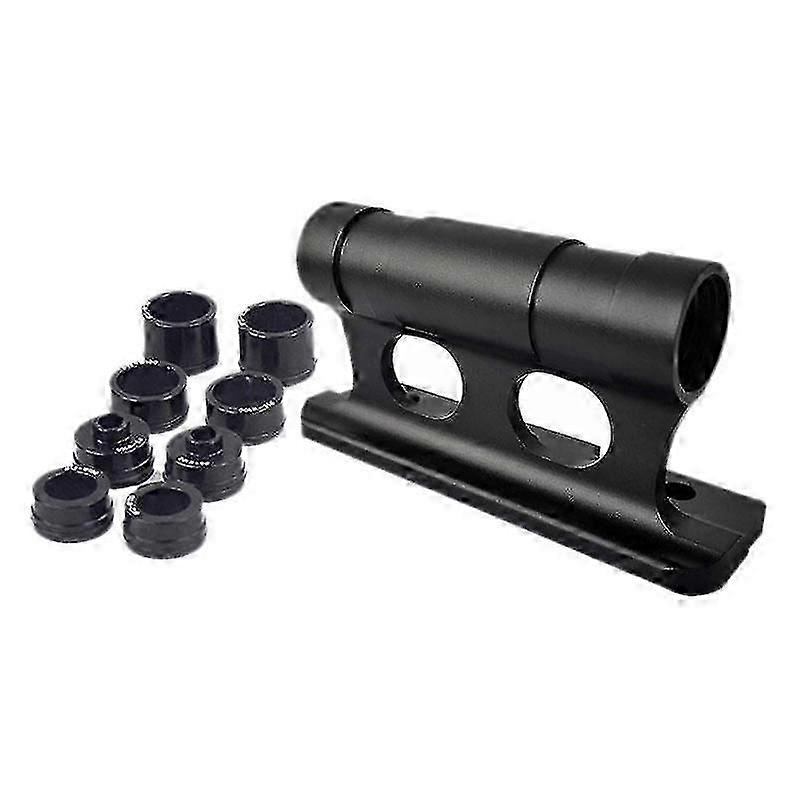 Installation Mount for Bike Fork Lock with Versatile Racks and Blocking Features