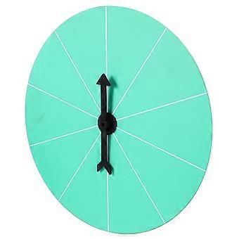 Lucky Prize Wheel Rotating Wheel for Party Light Green Plastic
