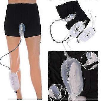 Male External Catheter and Urine Collection System for Incontinence Care, Includes Leg Bags