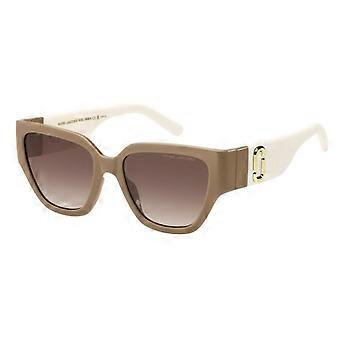Lunettes de soleil carrées Marc Jacobs MARC 724/S 10A/HA pour femme, monture complète, protection UV2, modèle original