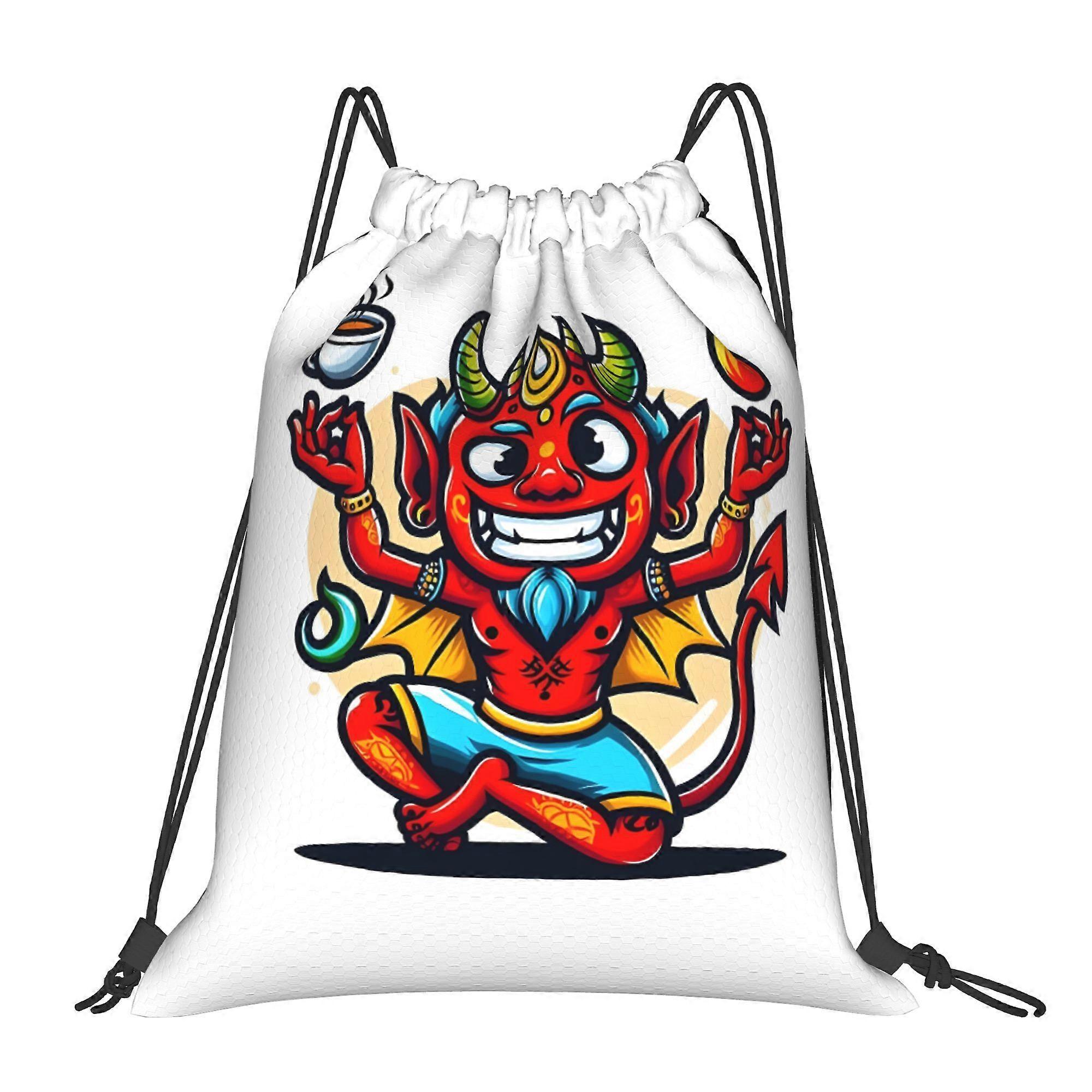 1 bolsa con cordón Yoga Devil-Cqazw