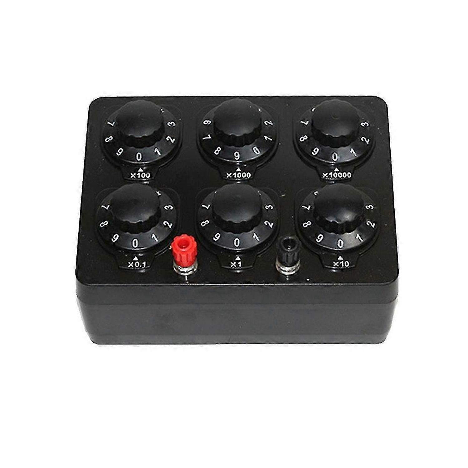 0-99999.9 Ohm Simple Resistance Box Precision Variable Decade Resistor Teaching Instrument Teaching