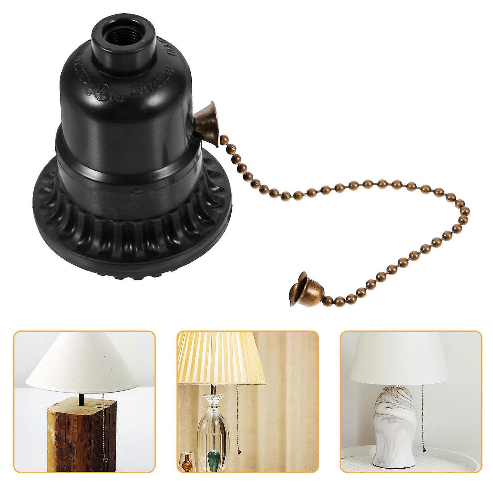 Pull Chain Lampholder Replacement Lamp Socket Household Lamp Socket Pull Lamp Base