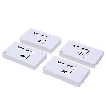 Multiplication Cards Arithmetic Educational Math Cards for Kids 54Pcs