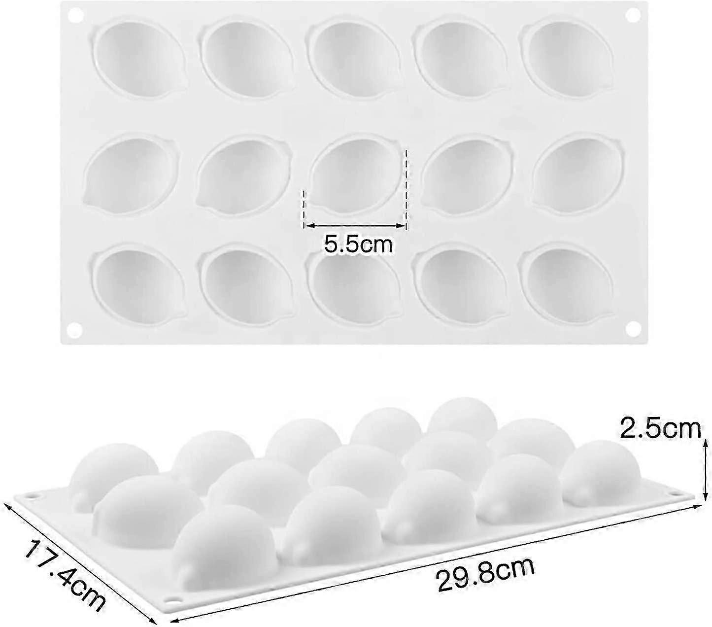 Lemon Baking Mousse Cake Mold Handmade