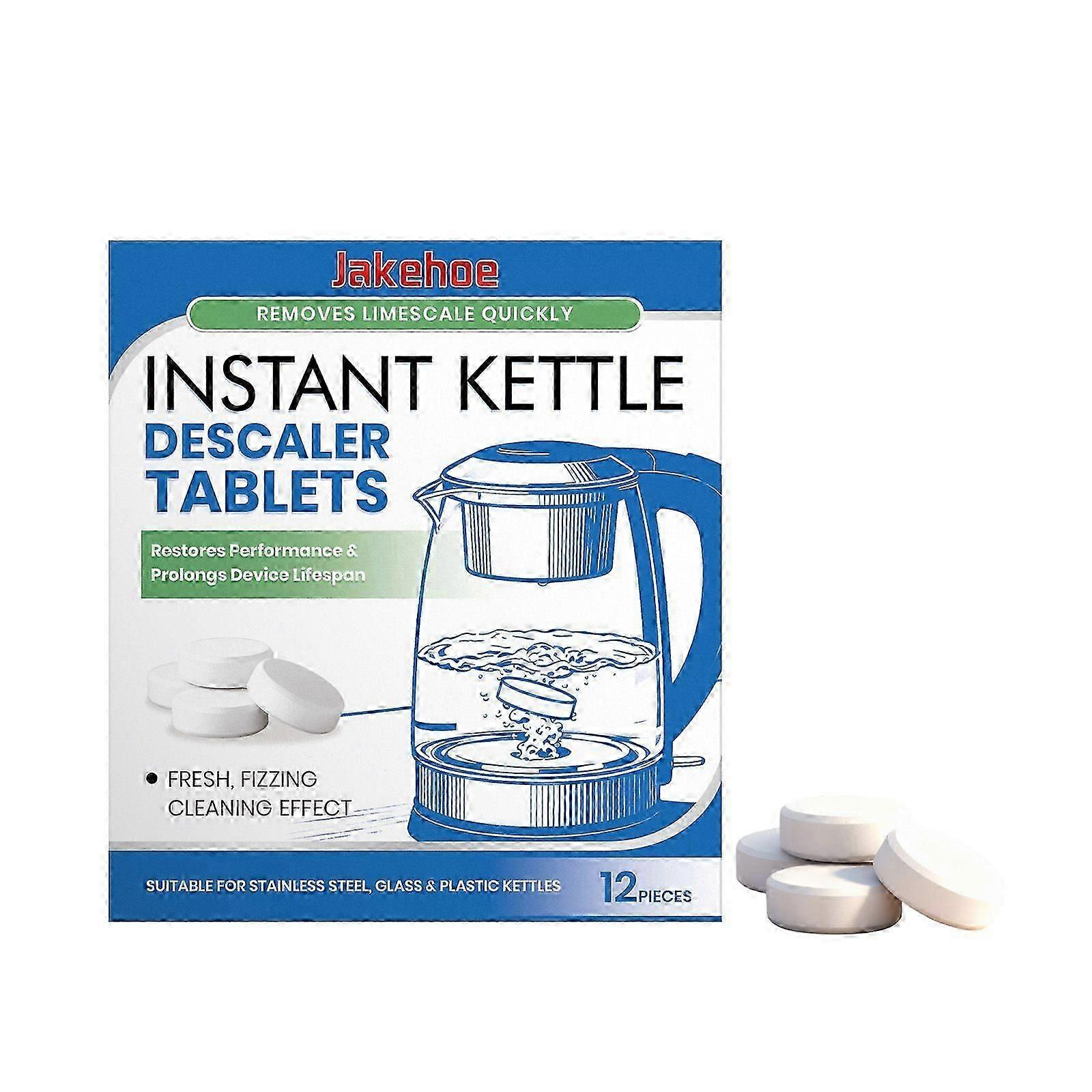 Kettle Descaler Tablets  Coffee Machine & Water Boiler Limescale Remover
