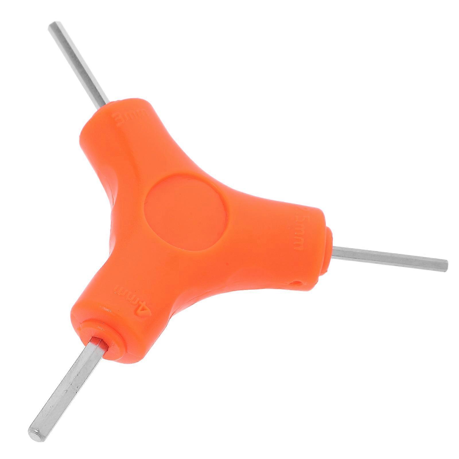 Three-Pronged Wrench Multi-Function Hex Wrench for Bike Use