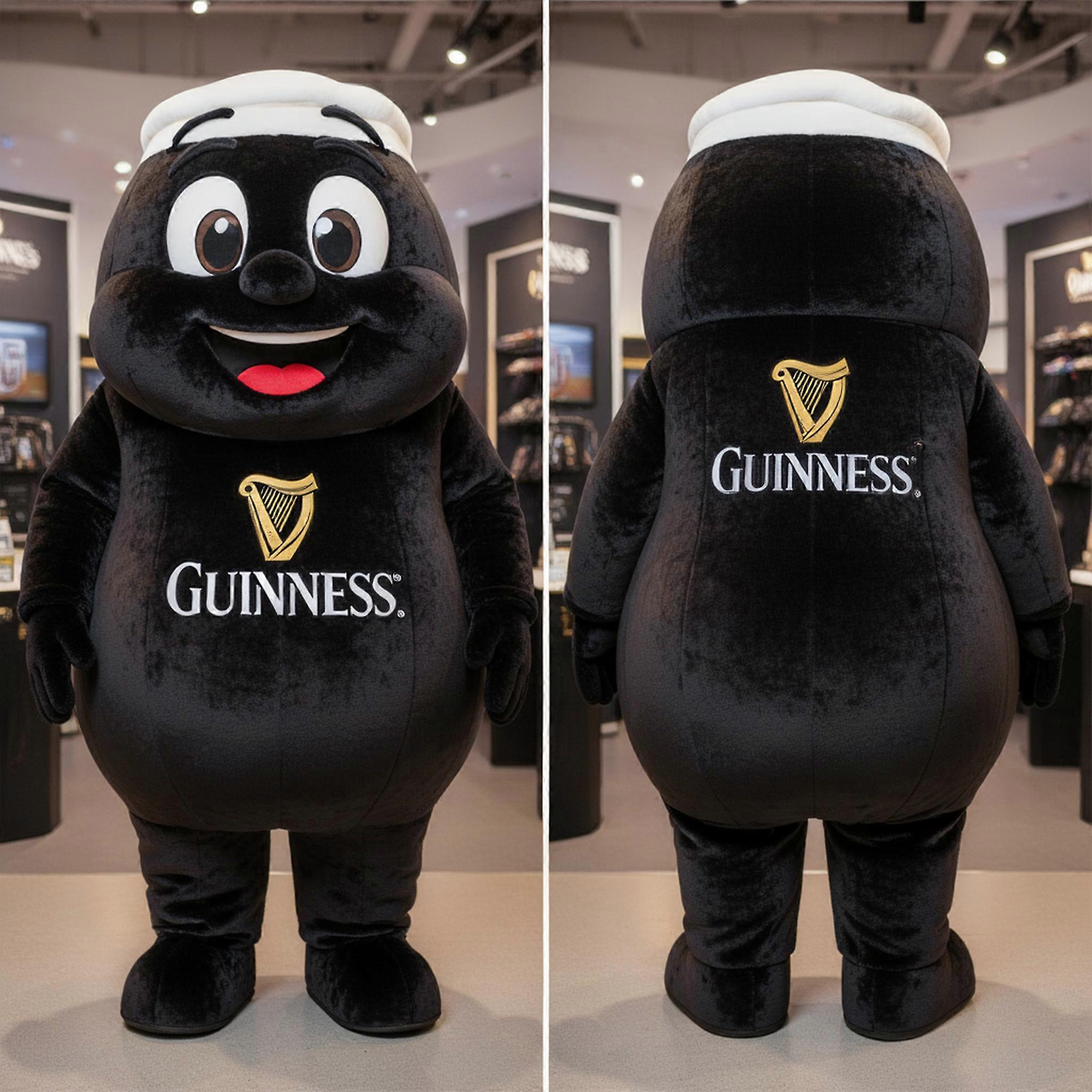 MASTICOT Velvety Black Guinness Mascot