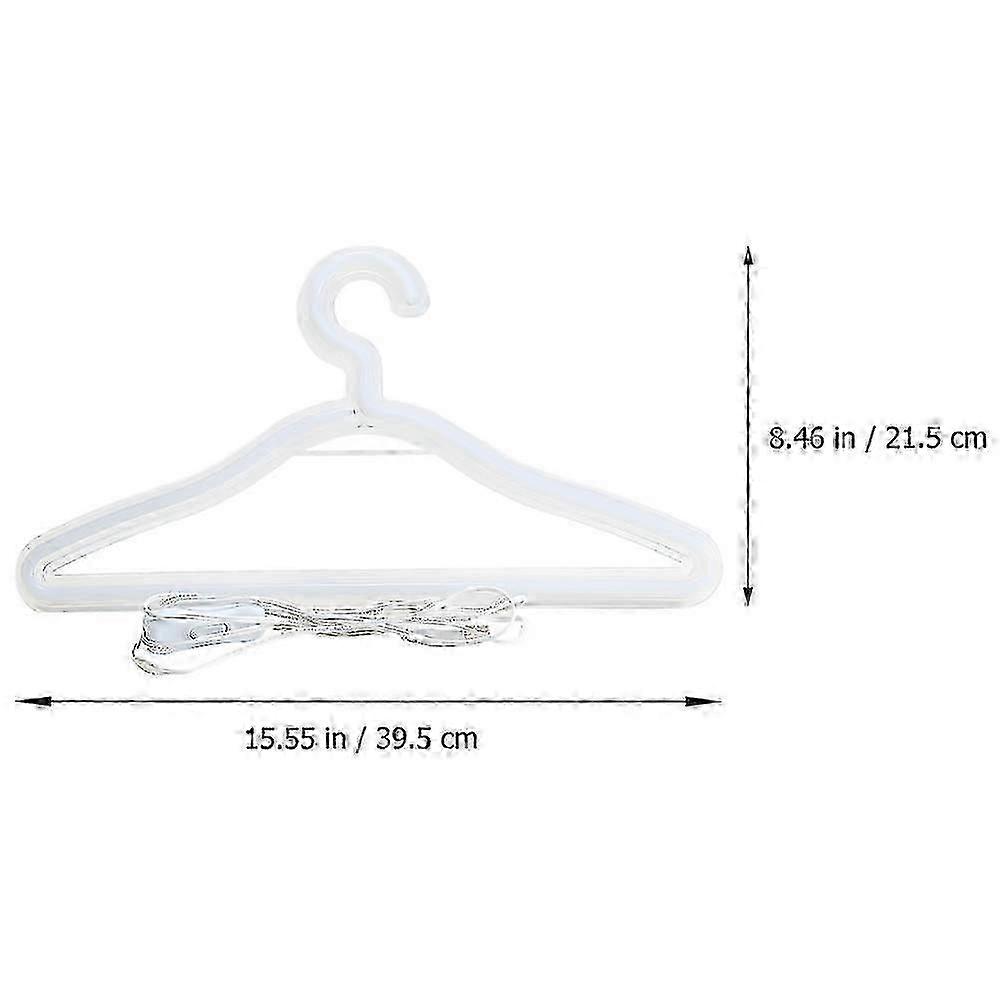 USB Neon Light Clothes Stand
