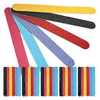 Nail Buffer Nail Files for Natural Nails 144Pcs Assorted Color Pack