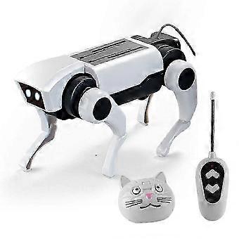 Intelligent Remote Control Robot Dog Toy with DIY Puzzle Features for Fun Learning