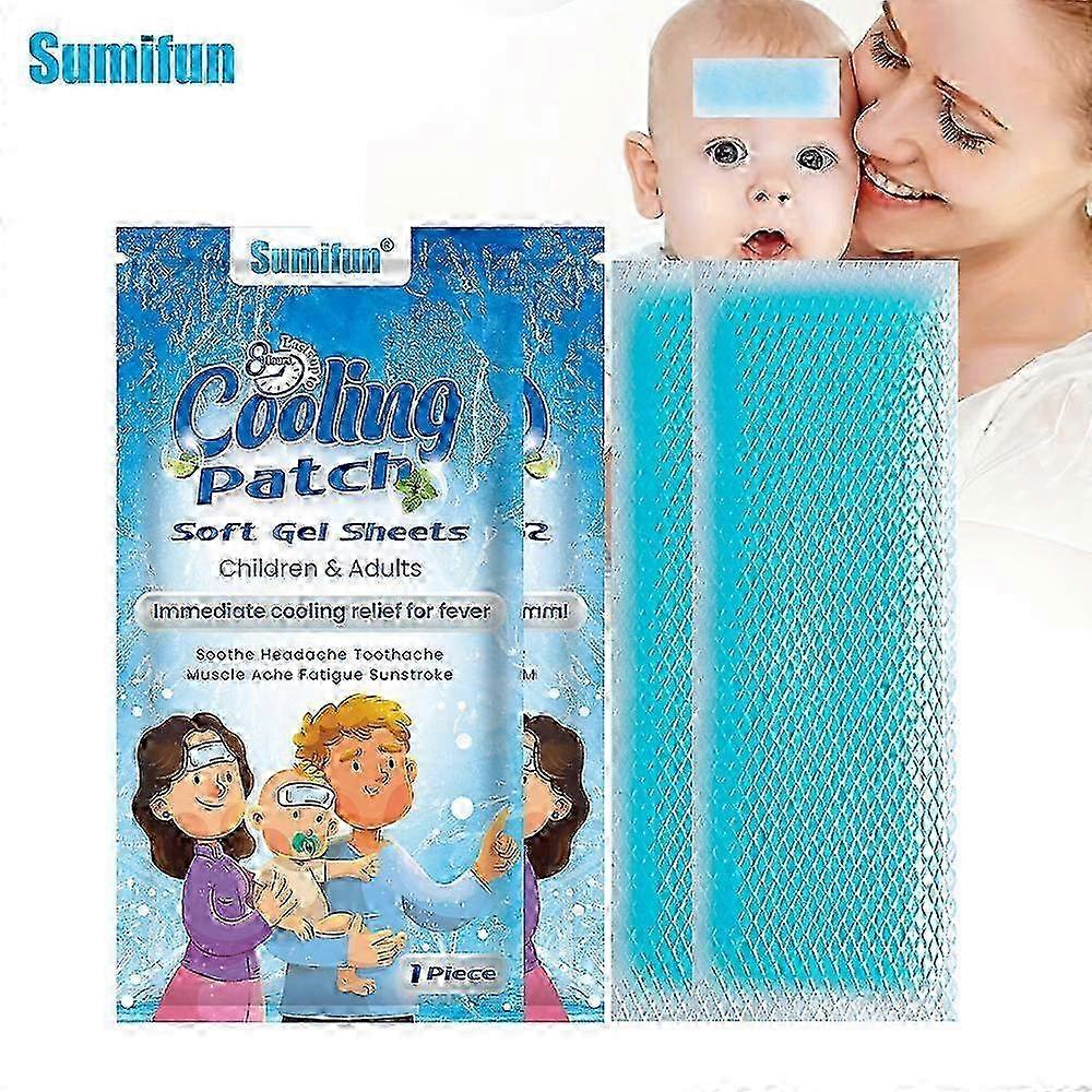Mineral Hydrogel Cooling Forehead Patches