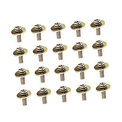 Snare Drum Screws 20Pack Full Replacement Set, Secure Tension, Universal Drum Lug Compatibility