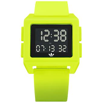 Adidas archive_sp1 Quartz Digital Unisex Watch with Silicone Bracelet Z153270-00