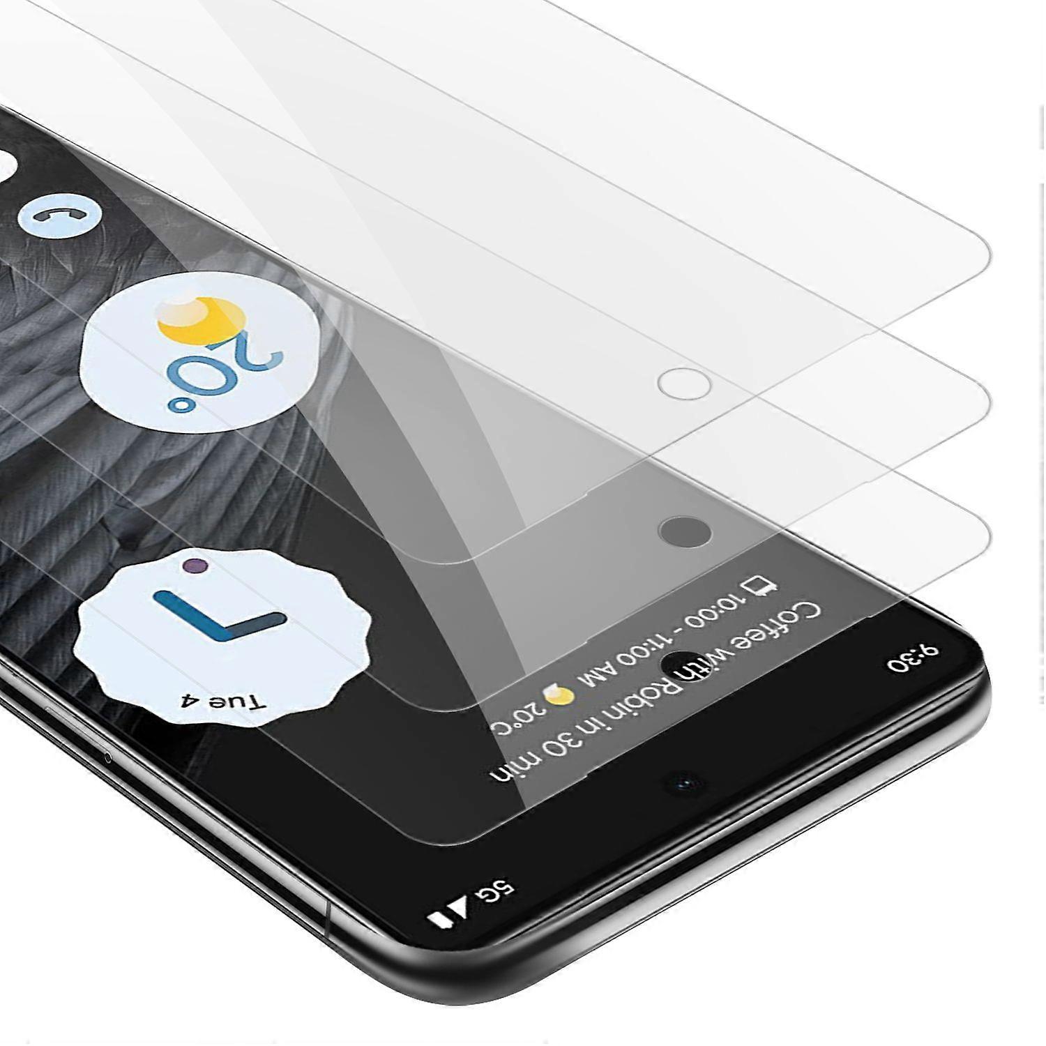 3x Screen protector compatible with Google Pixel 7 Pro