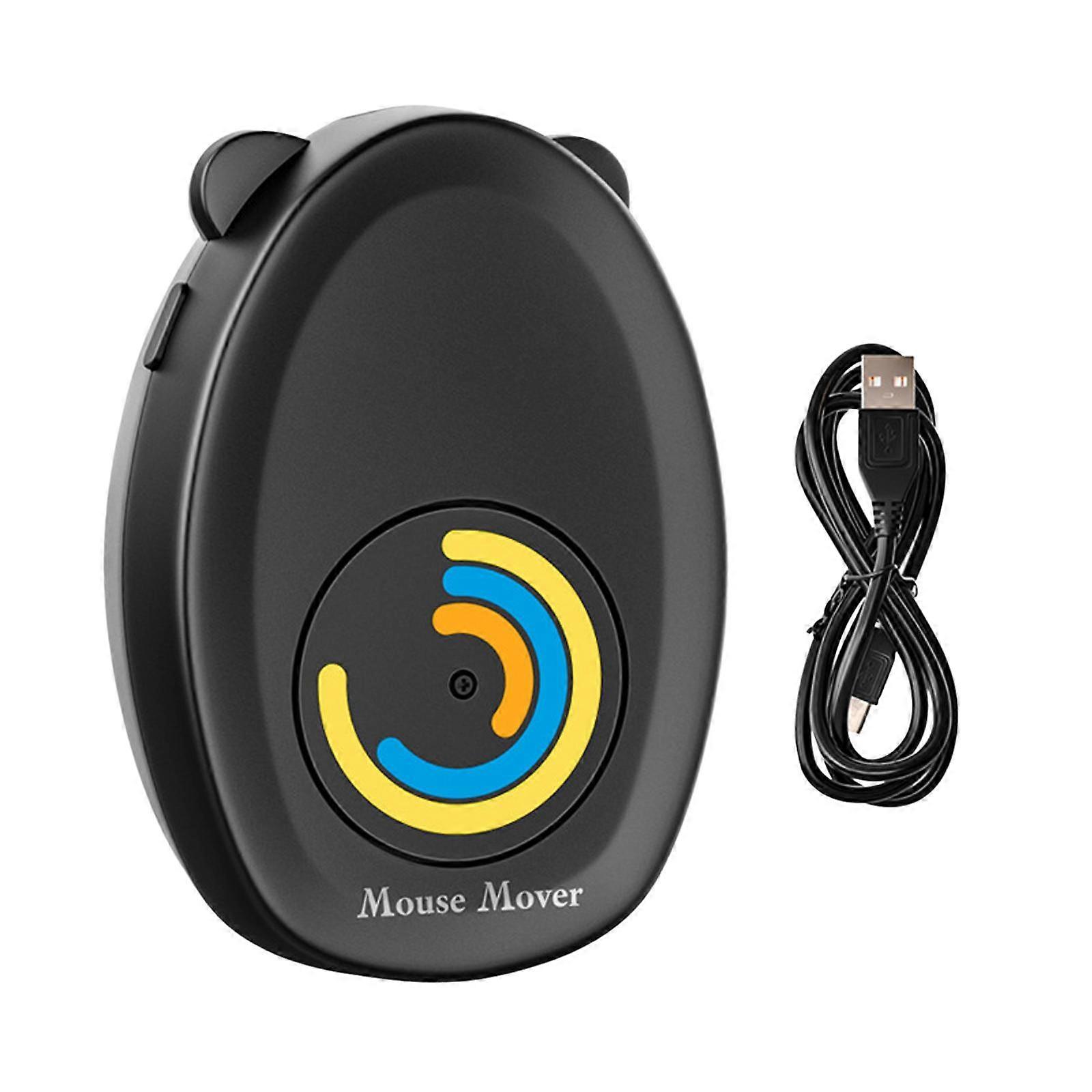 Mouse Mover USB C Adapter Simulate Mouse Pointer Movement Mouse Click for PC