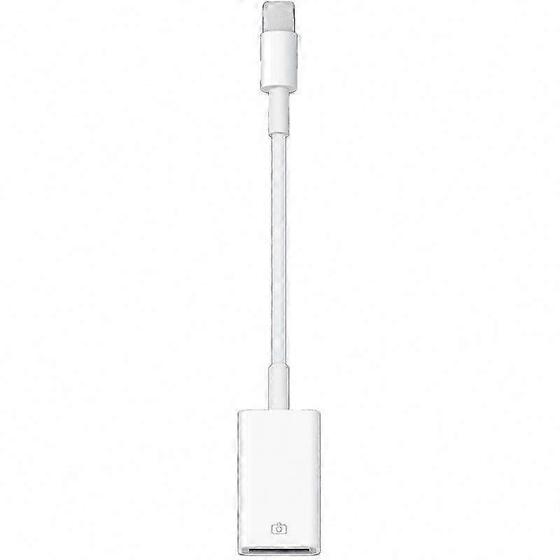 Lightning OTG Adapter with USB Port and Charging Function for Compatible Devices