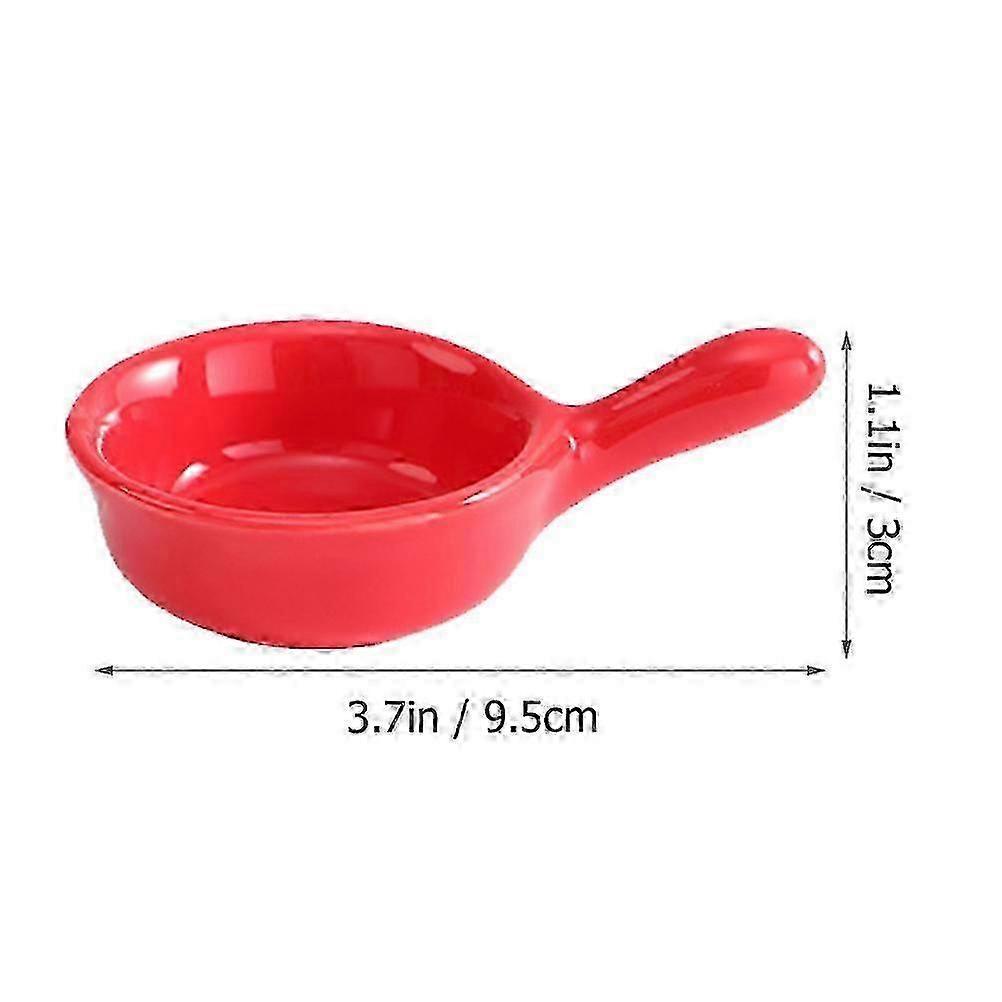 Ceramic Dipping Sauce Dishes 6-Piece