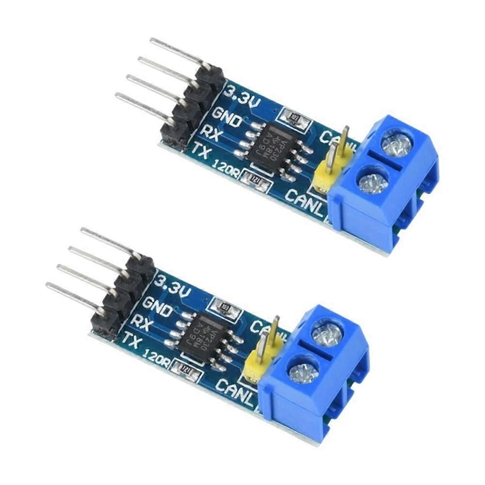 2PCS SN65HVD230 VP230 CAN Board CAN Network Transceiver Evaluation Development Module Controller Board DC3V-3.6V