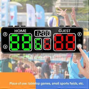 Electronic Scoreboard LED 10 Digit Touch Magnetic Rechargeable Digital Scoreboard with Buttons DC 5V