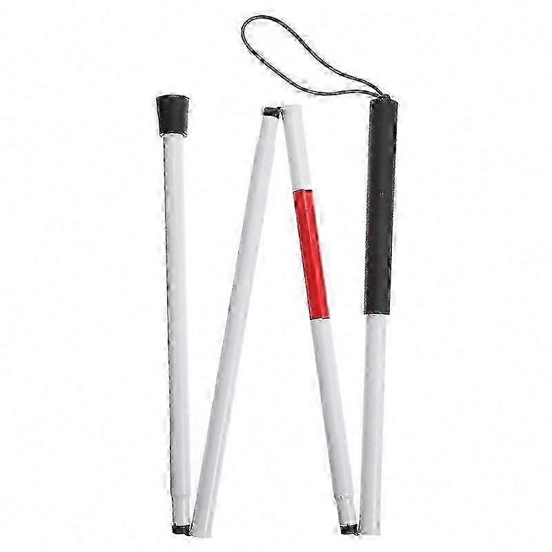 Compact Foldable Walking Stick compatible with Vision Impaired - Collapsible Cane