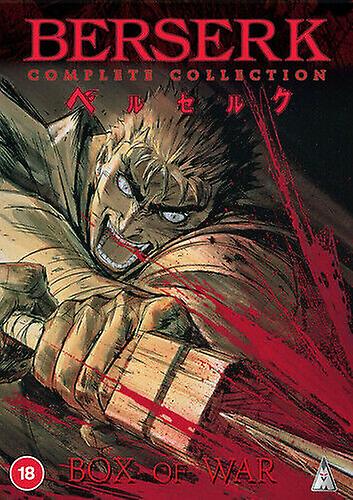 Berserk Complete Series DVD (2021) Naohito Takahashi cert 18 6 discs NEW - Region 2