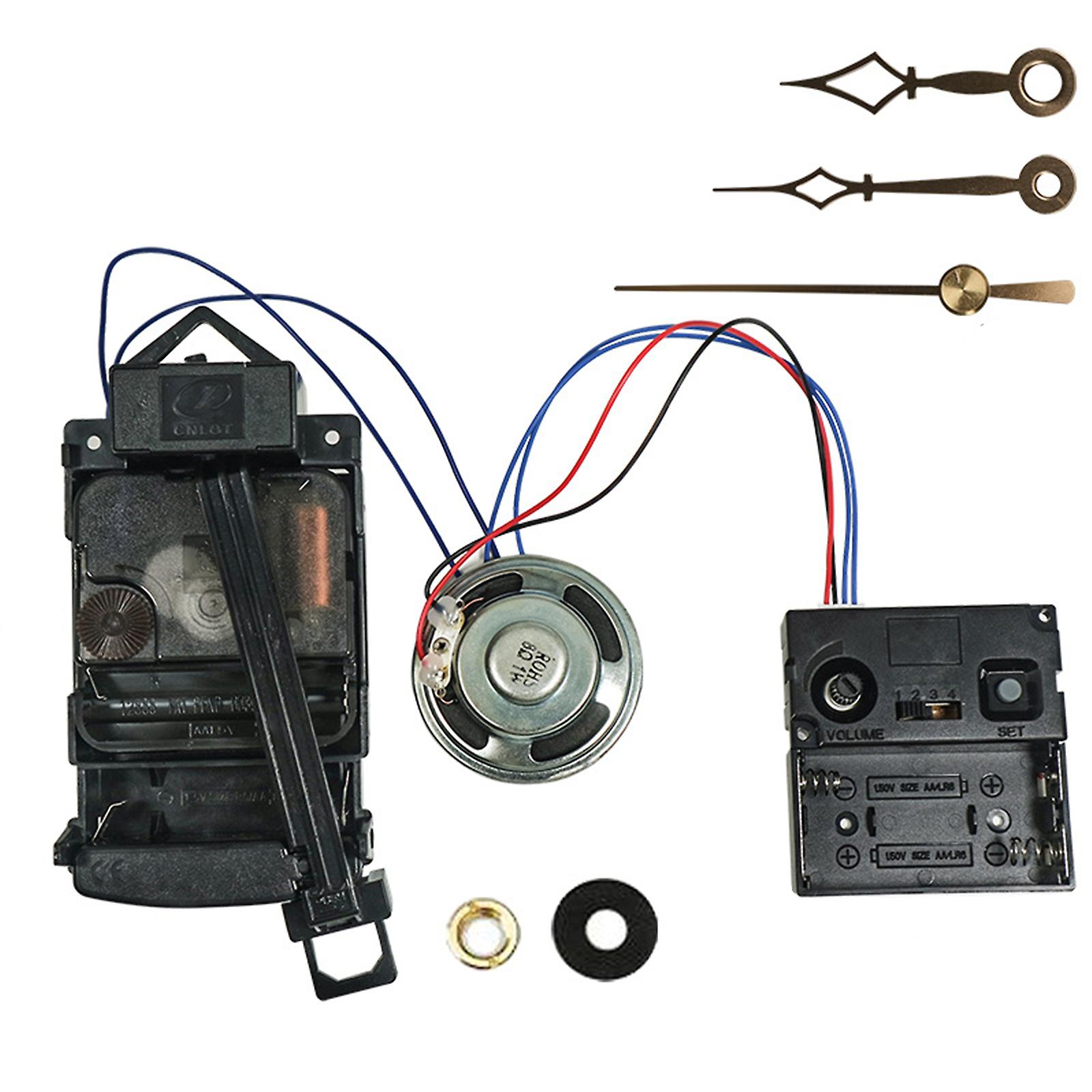 Klocka Reparation Set Klocka DIY Kvarts Mekanism Pointers Speldosa 17mm Skaft