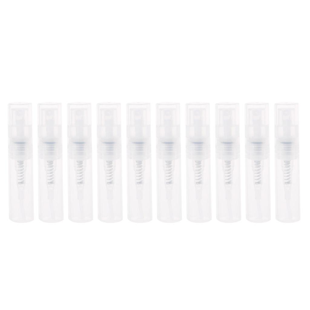 2ml Small Plastic Perfume Spray Empty Bottles Cosmetic Containers Spray Bottle