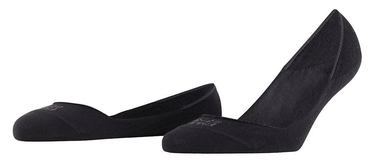 Falke Step Medium Cut No Show Boxed Socks - Black