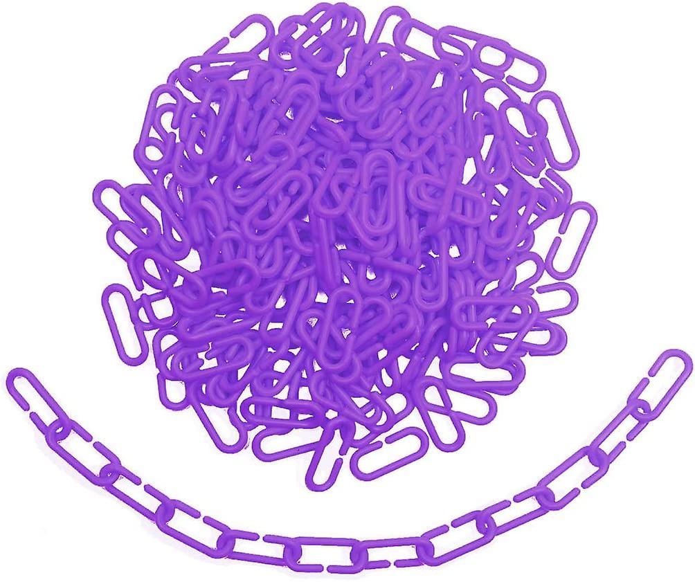 200pcs Link C-Clips Hooks Chain Links C-Links Children's Learning Toy Small Pet Rat Parrot Bird Toy