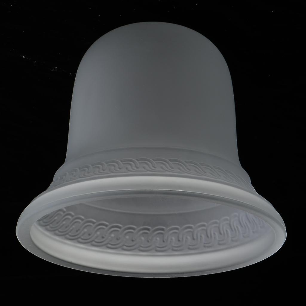 E14 Replacement Ceiling Chandelier Frosted and Clear Glass Lamp Shade Type 3