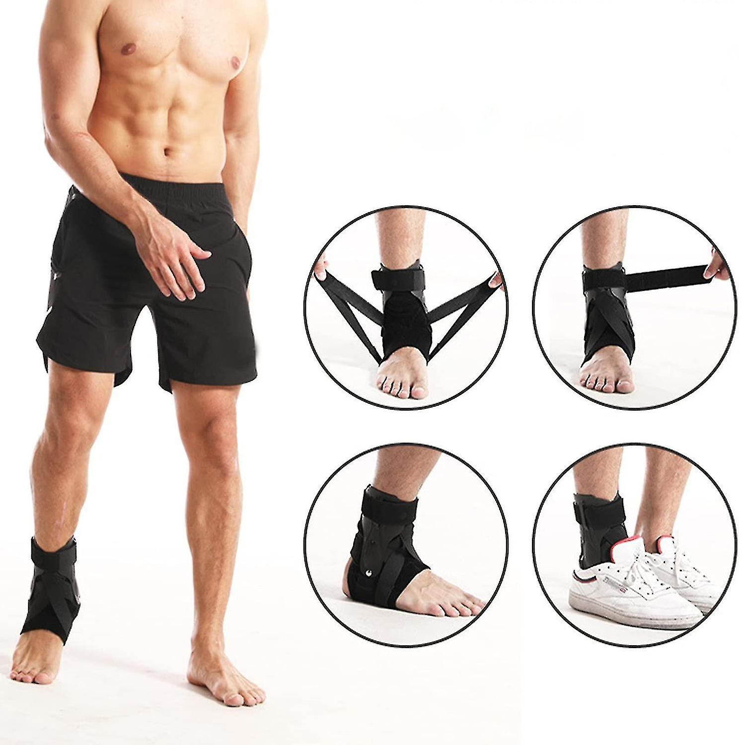 1 Pc Compression Ankle Stabilizer Splint For Kids Adults Adjustable Ankle Brace