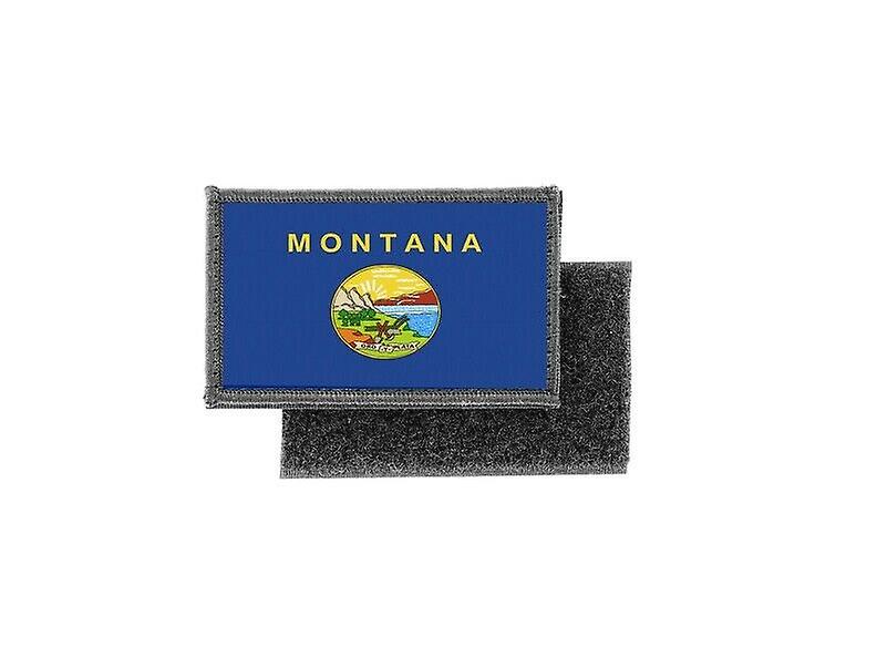 Patch ecusson prints flag badge usa u.s united montana