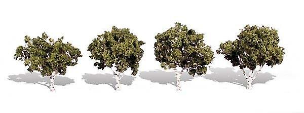 Woodland scenics WTR3533 2in.-3in. Waters Edge - Pack of 4 Suitable for several scales Trees Scale model