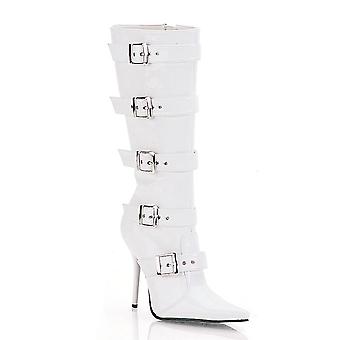 Pleaser Kvinders støvler Milan-2015 Wht Pat