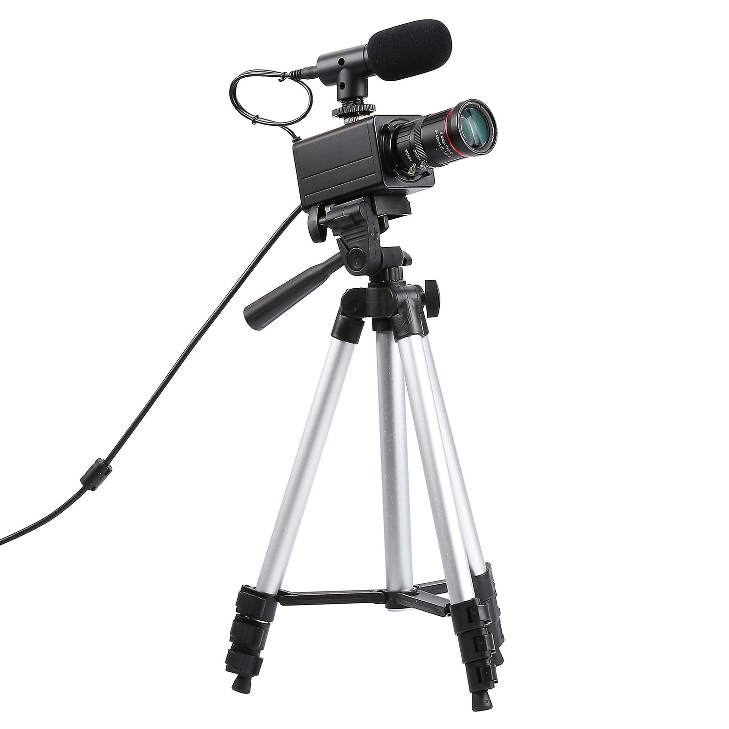 4K HD Camera Computer Camera USB Webcam 10X Zoom optic Manual Focus Auto Exposure Compensation Co