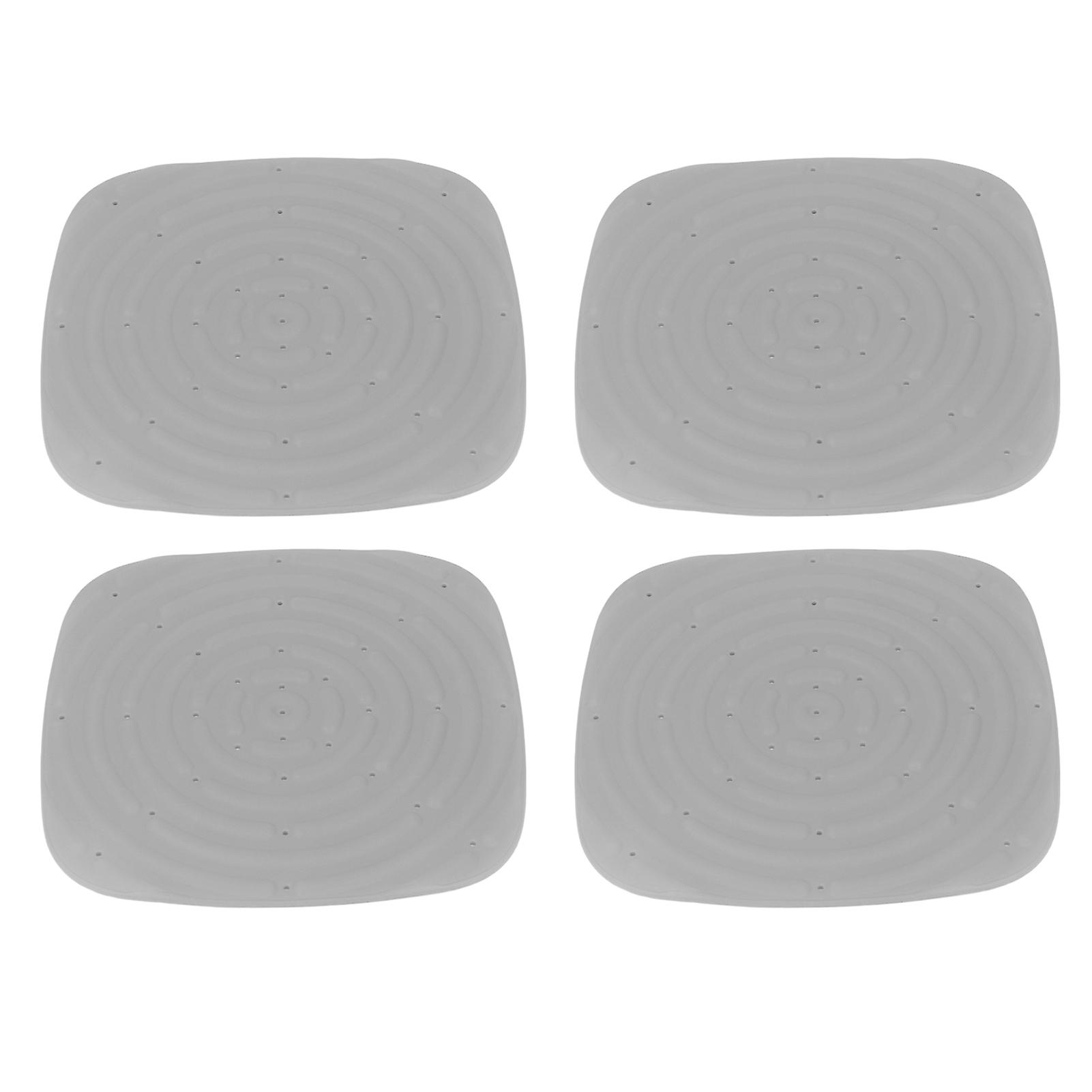 Nesting Padsfor Chicken Coop 4pcs Chicken Nest Mat Washable Chicken Nesting Pads Nesting Box Pads for Laying Eggs Grey
