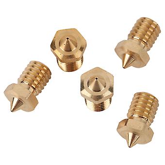D Printer Nozzle Kit, 5st 3D-skrivarmunstycke D Printer Nozzle D Printer Nozzle Mycket mångsidig