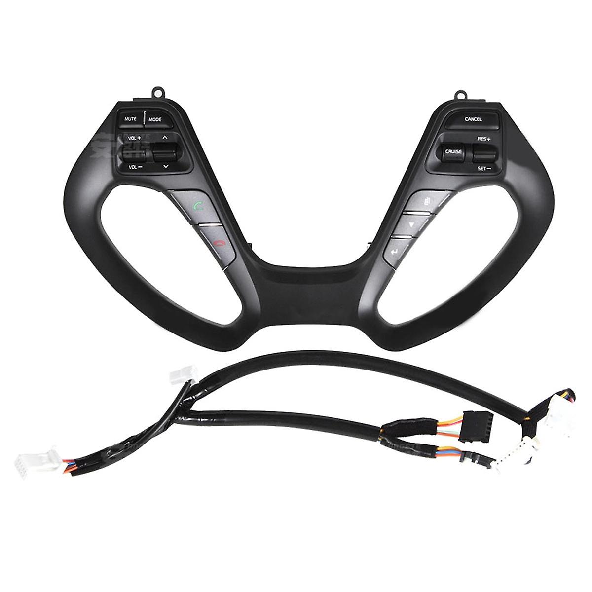 Multifunctional Steering Wheel Buttons Switch Volume Phone Cruise Control Button for /K3S 2011-2017