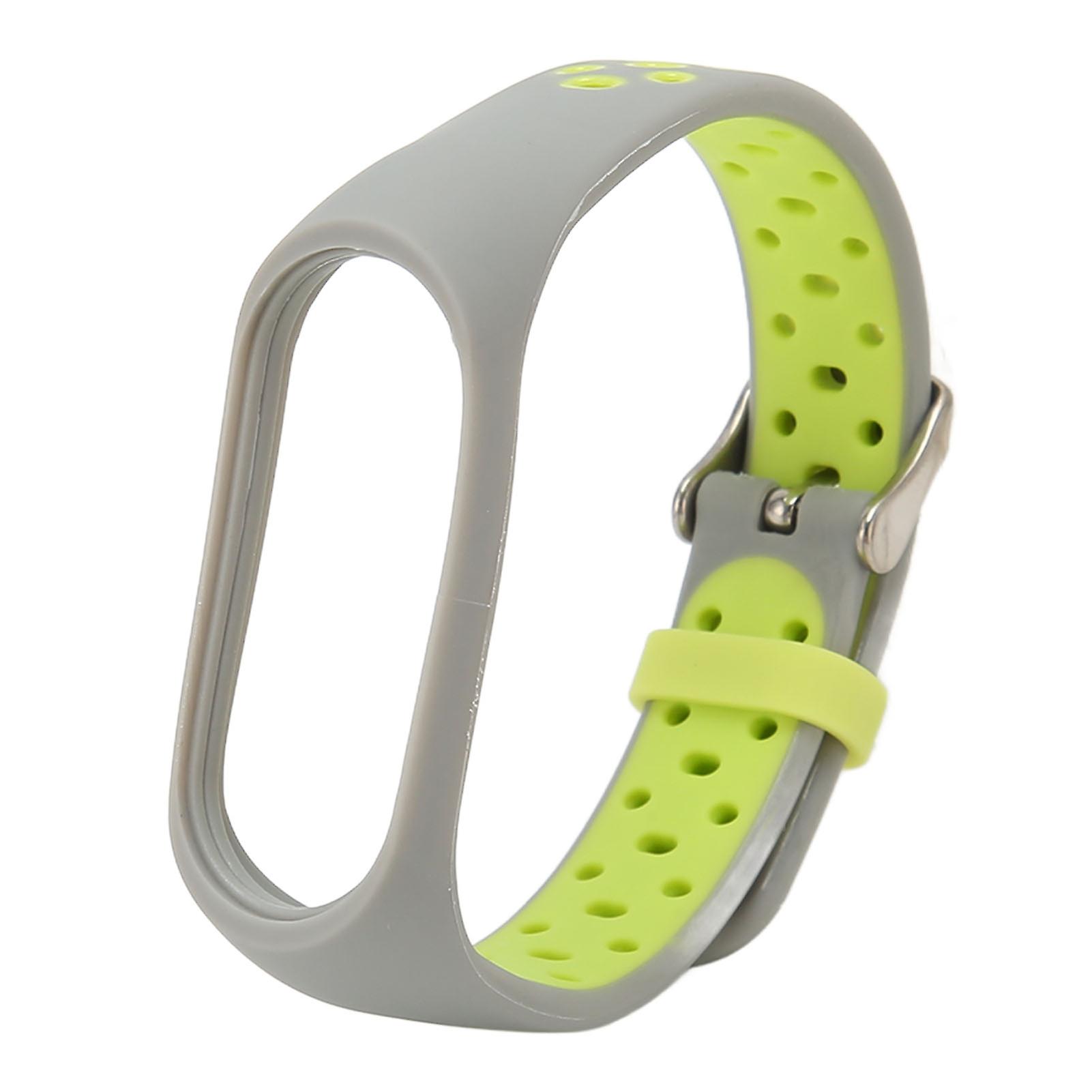 Replacement Wristband Full Protection Adjust Size Soft Silicone Smart Bracelet Strap for Mi Band 7