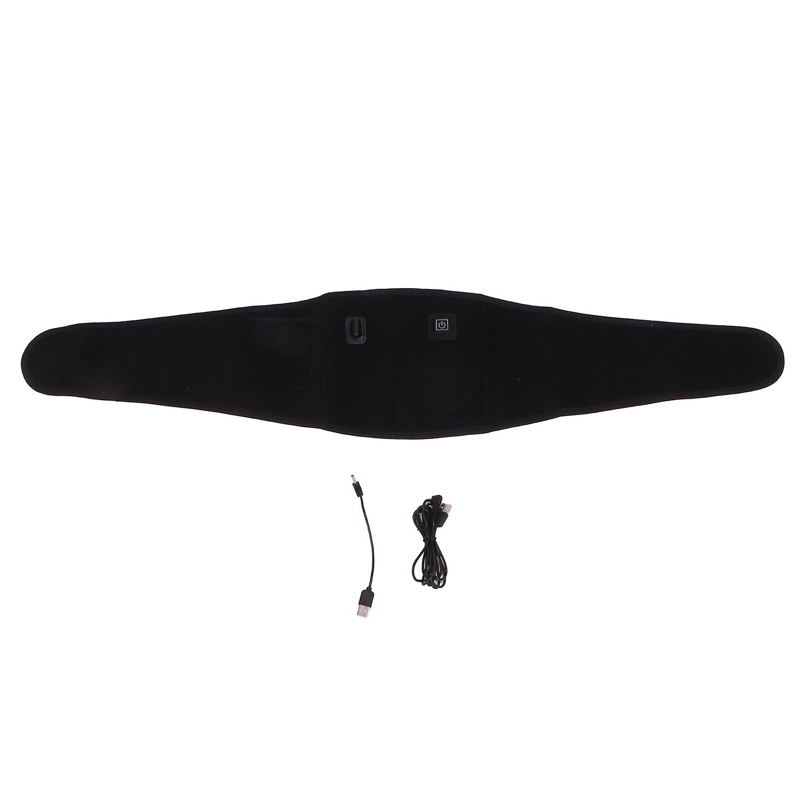 Heating Belt for Waist, Back and Stomach, Fast Heating, Electric, USB, 3 Adjustable Levels