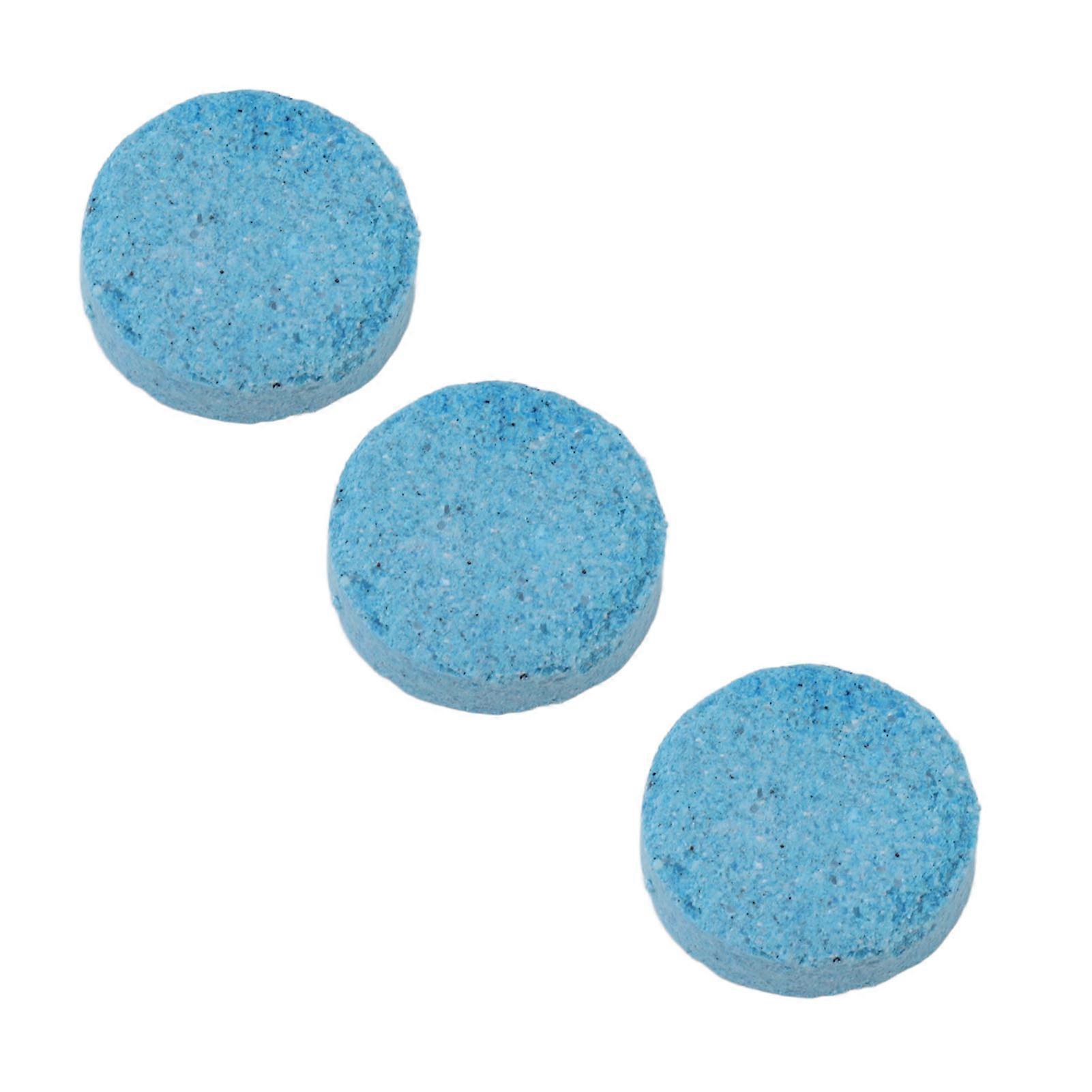 3Pcs Solid Cleaner Wear Resistant Non Toxic Multi Functional Cleaner Tablets for Tile Glass Floor Solar Panel