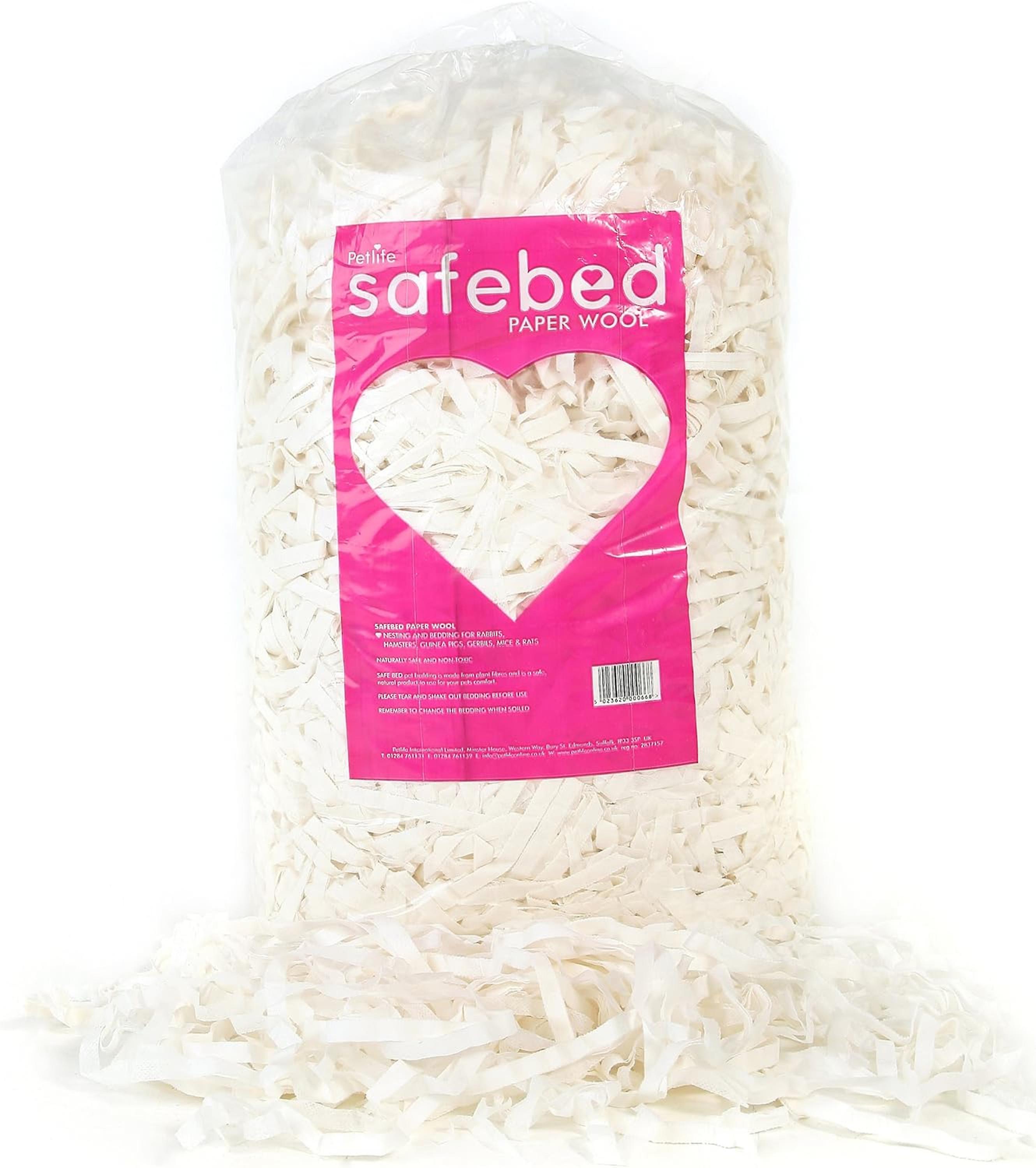 Safe Bed Paper Wool Bag Small Animal Bedding 2kg