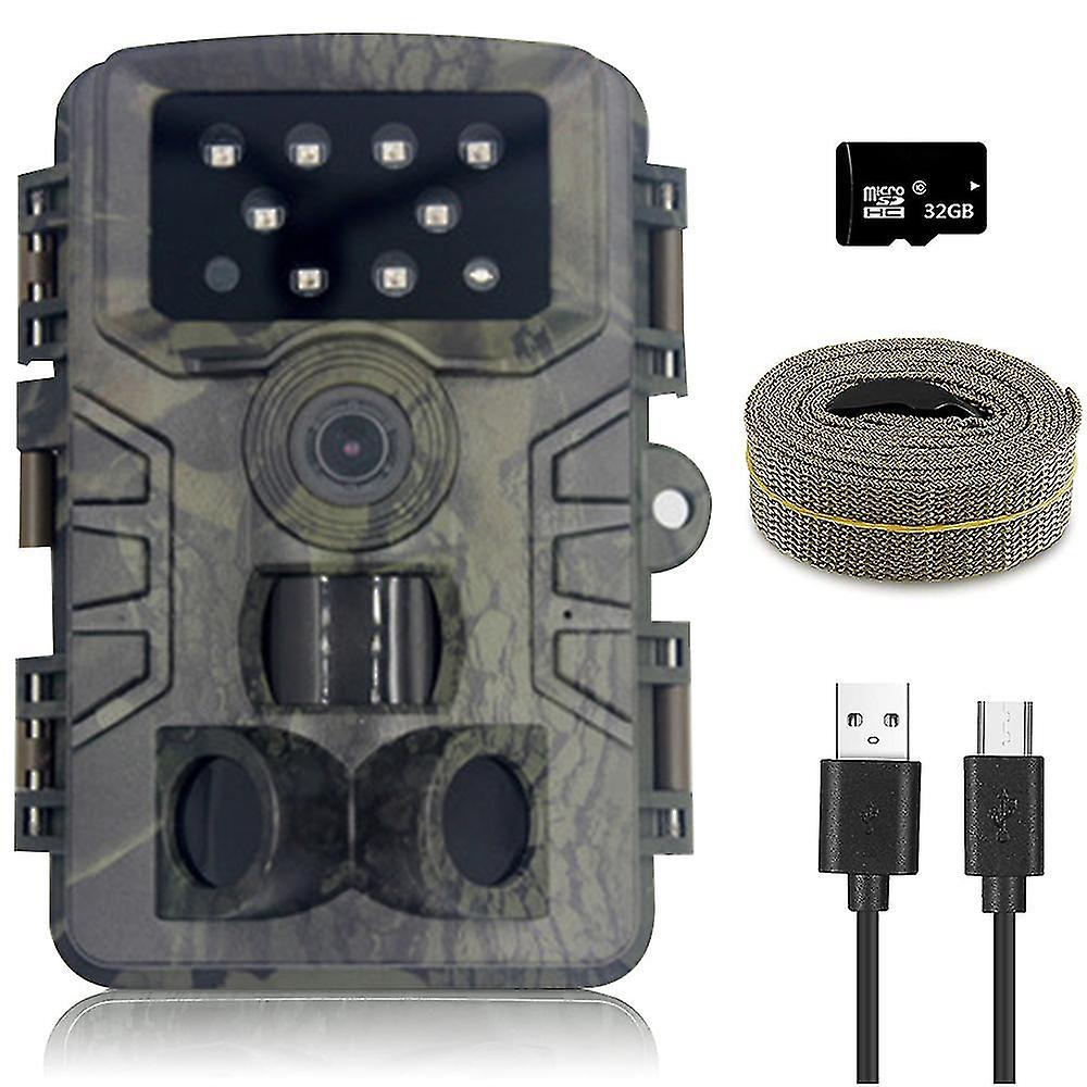 Trail Camera, Hunting Camera with Wide-angle Motion Latest Sensor View Trigger Time Trail Game Camer