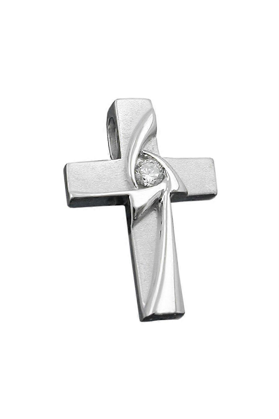 Pendant Cross With Zirconia Silver 925 - Gl93398